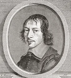Gilles Ménage, 1613 1692. Fransk forskare från 1600-talet. Ur Les Heures Libres, utgiven 1908.